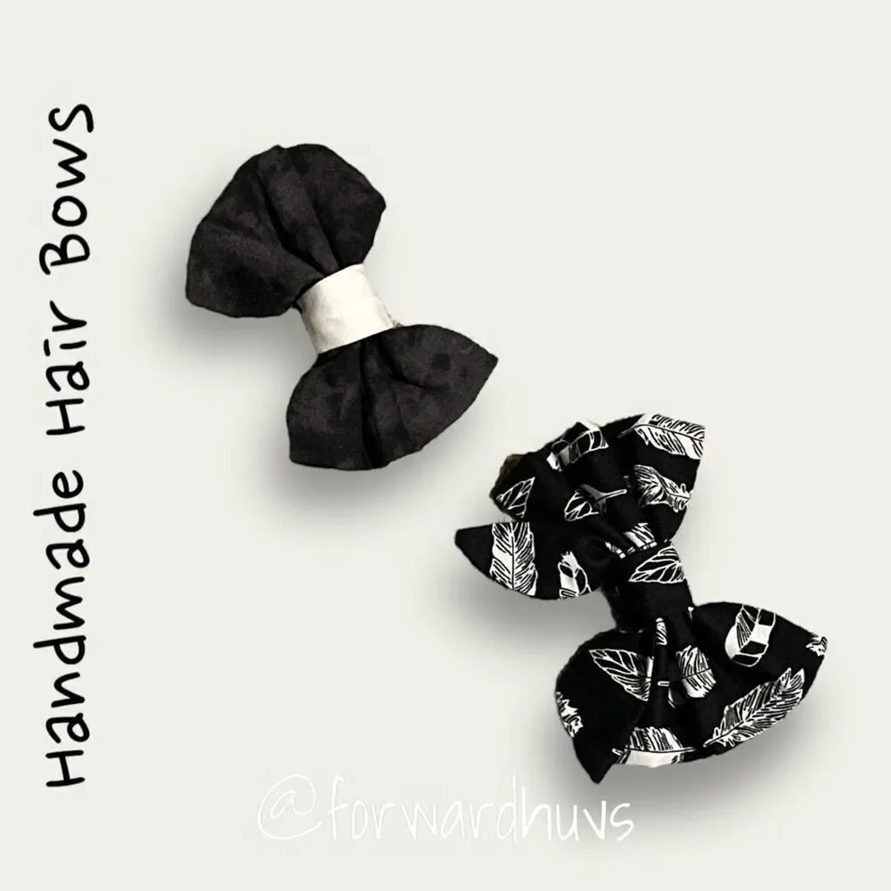 Handcrafted Kids Hair Bows / Barrette